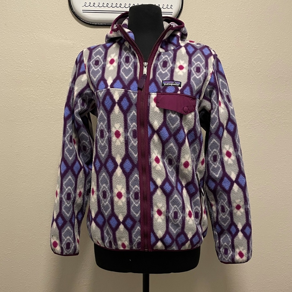 Patagonia Synchilla Full Zip Fleece Hooded Jacket